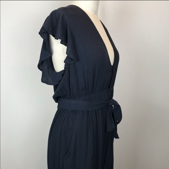 Free people ruffle your feather jumpsuit - Picture 4 of 8